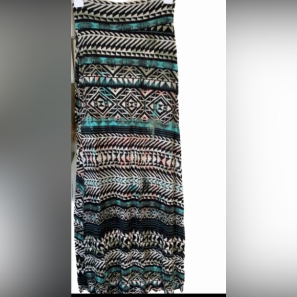 Limonata Long Maxi Printed Skirt Size S - Picture 3 of 5